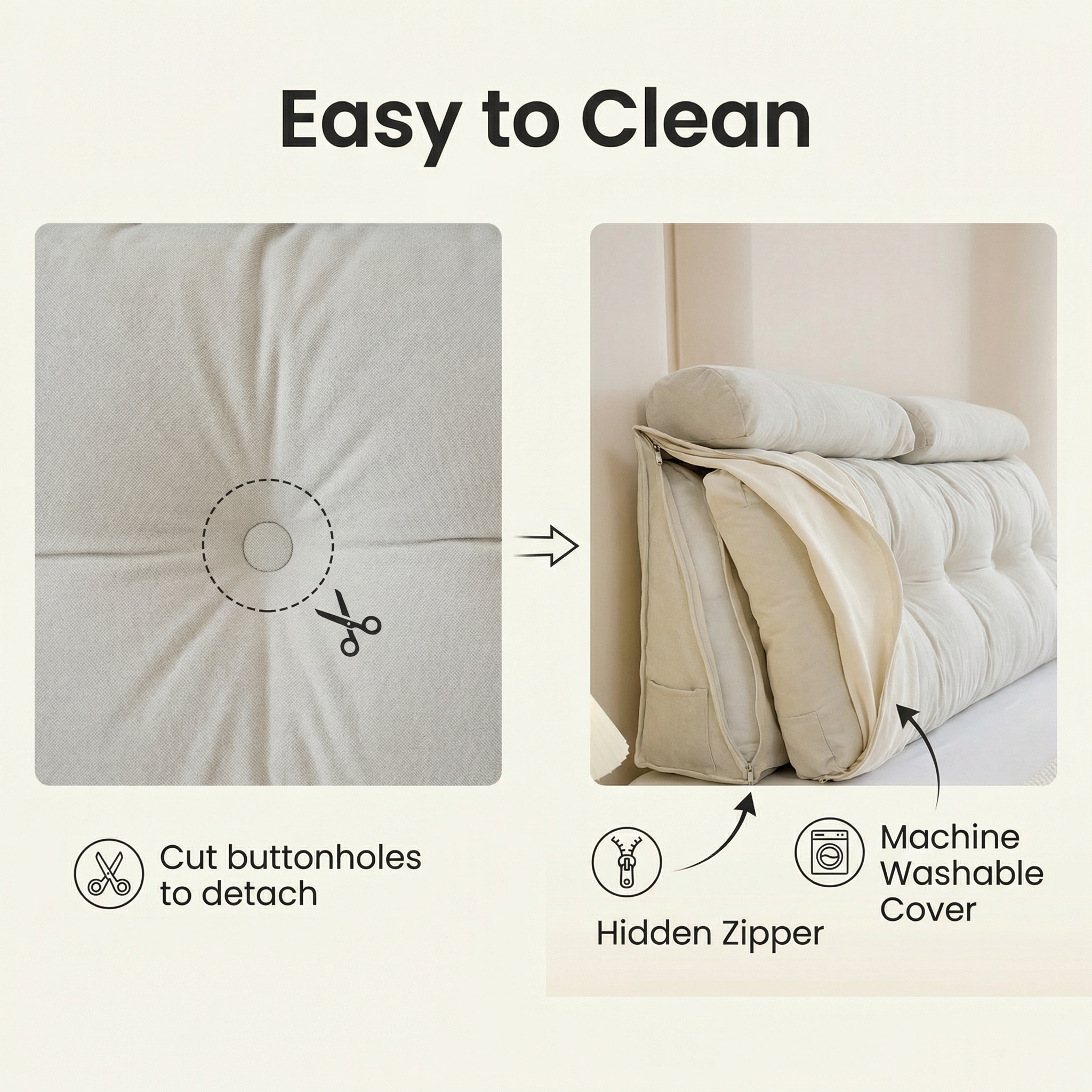 Headboard Pillow King Wedge Pillow Headboard Reading Long Triangle Bed Pillow
