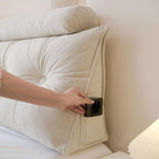Premium Headboard Pillow | Bed Rest Cushion