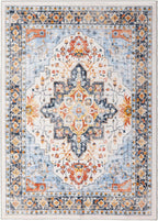 Rugs for Living Room Bedroom Washable Area Rug Carpet Non-Slip Orange Foldable Large Floor Rug